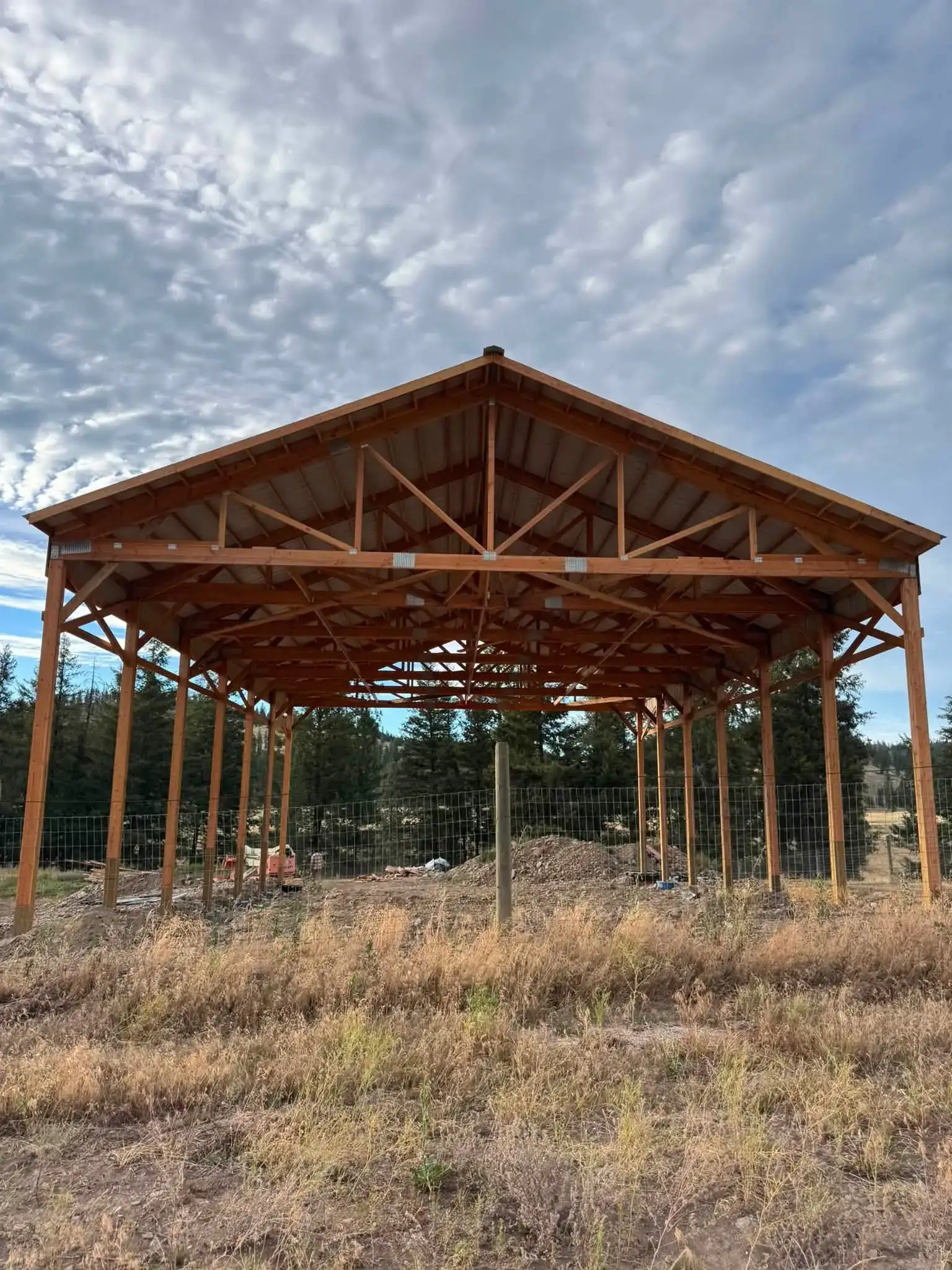 Post-Frame Buildings — Valencia General Construction project